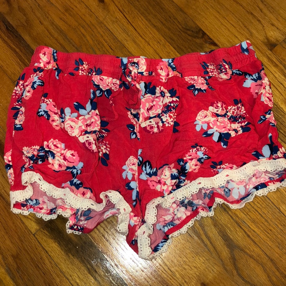 Flowered shorts